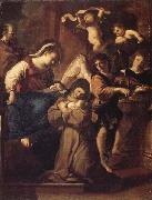 The Vistion of St.Francesca Romana Giovanni Francesco Barbieri Called Il Guercino